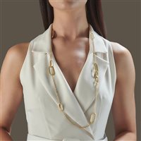 Necklace Aquaforte Woman Ovali Chic in Silver H4184819 - H4184819
